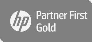 Logo HP Partner First Gold